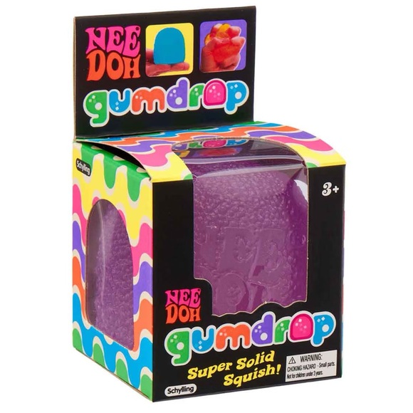 Other - NEEDOH Gumdrop Squishy Sensory Toy - Purple NEW IN BOX